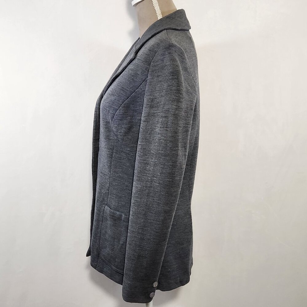 Pendleton Women's Size Medium Gray Three Button F… - image 10